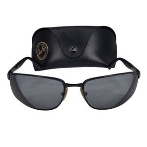 RAY-BAN RB3247 006 BLACK METAL SUNGLASSES 61MM MADE IN ITALY - PRESCRIPTION LENS